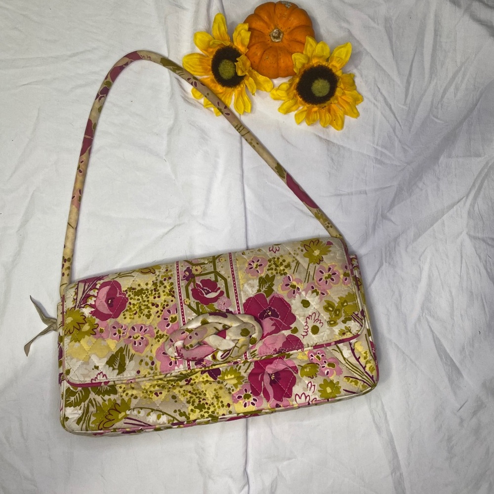 Vera Bradley knot just a clutch make me blush bag